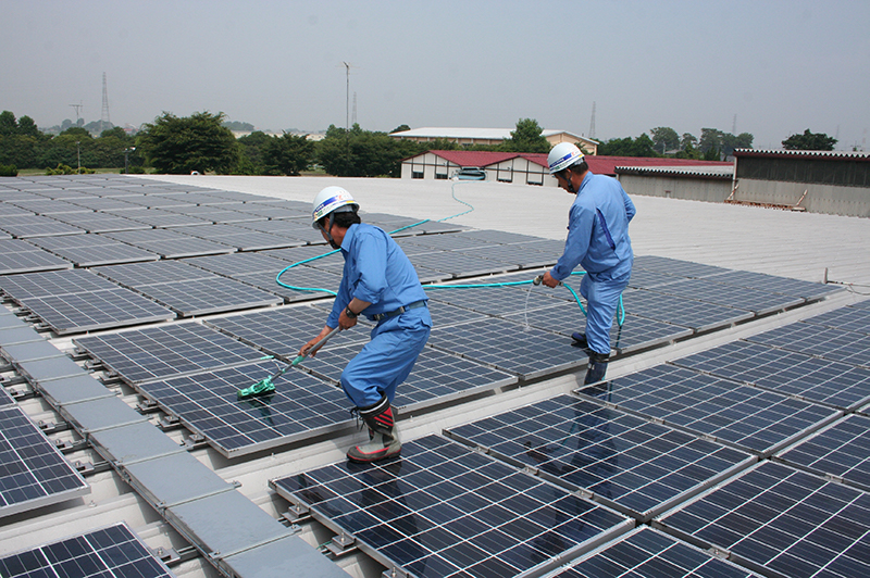 太陽光発電設備の定期点検・修繕業務